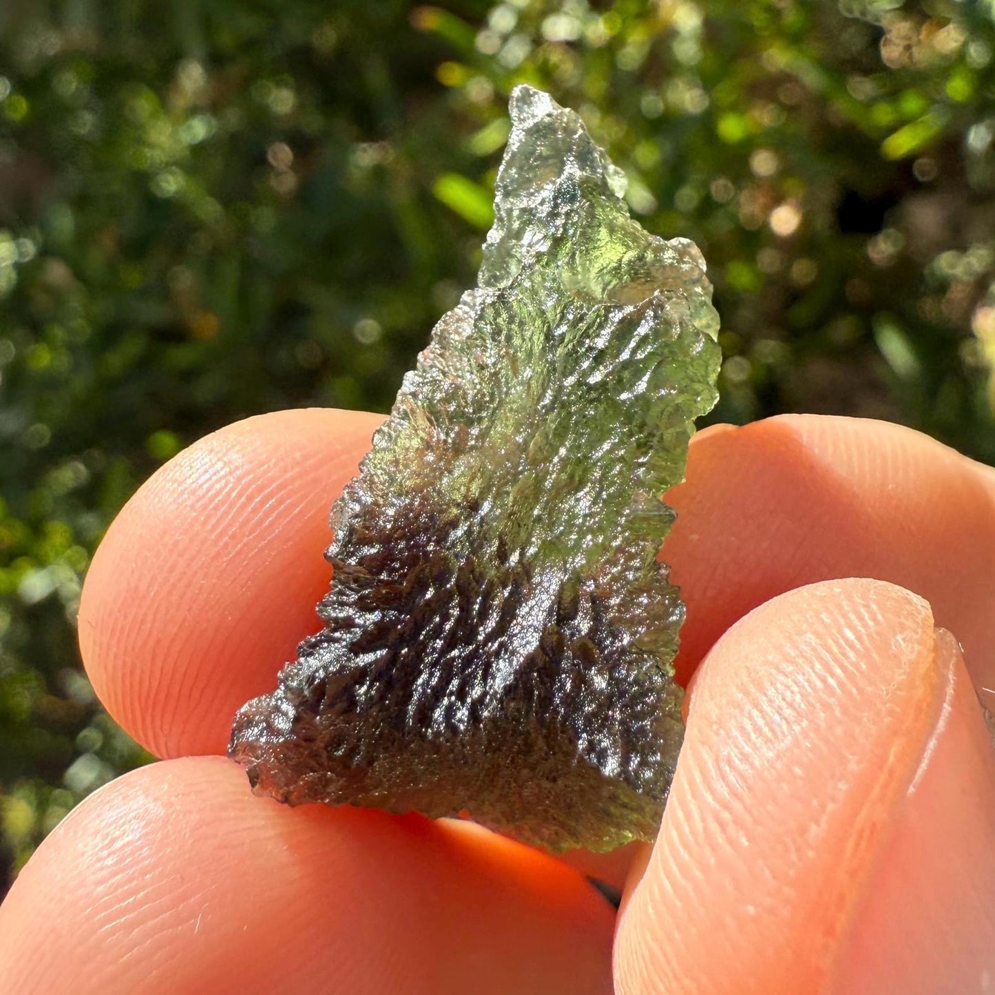 Moldavite Tektite Specimen, High Quality, Transformation, Manifestation, Reiki, Athentic, Moldavite Crystal, 3.17 grams|15.85 carats