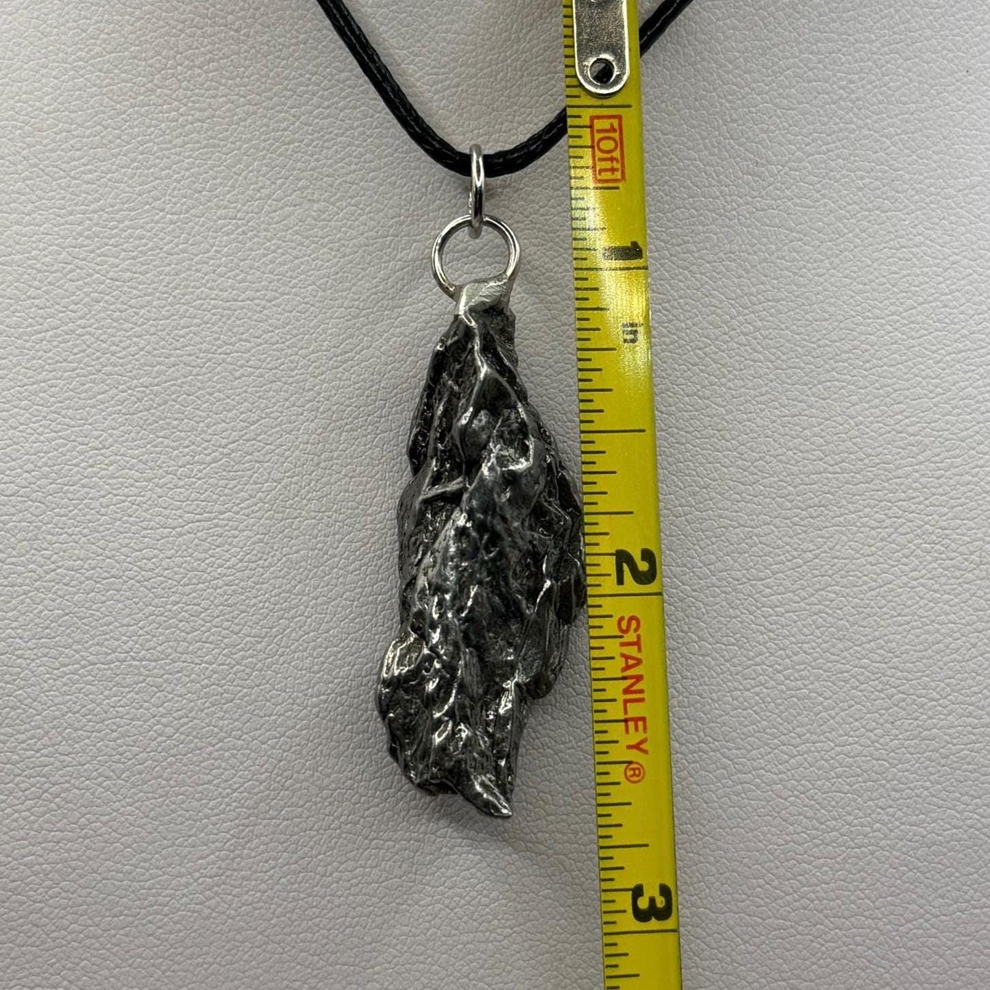 Beautiful Meteorite Campo del Cielo Pendant 14.48 Grams, Astronomy Gift, Authentic Meteorite, Meteorite Jewelry, Meteorite Pendant, COA