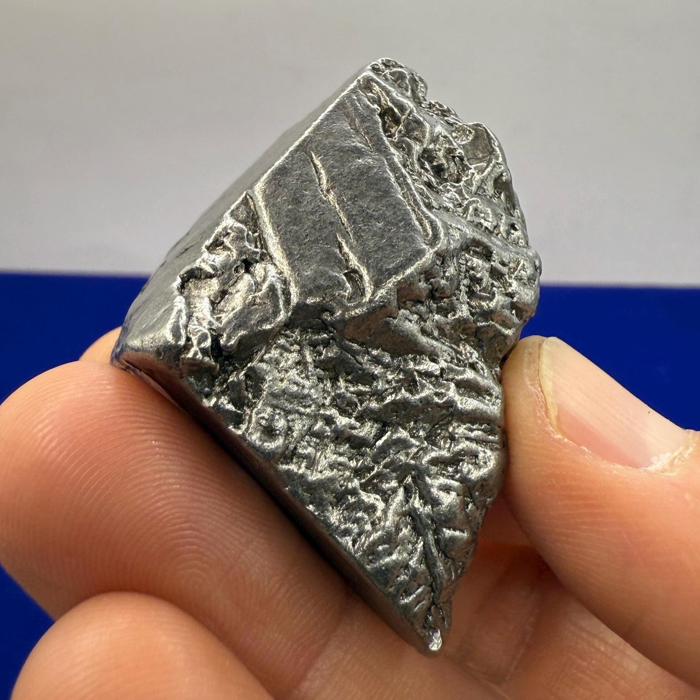 Beautiful Aletai Meteorite Specimen, 97.41 grams, COA, Meteorite Collection, Astronomy Gift, Authentic Iron Meteorite, Space Gift, Space