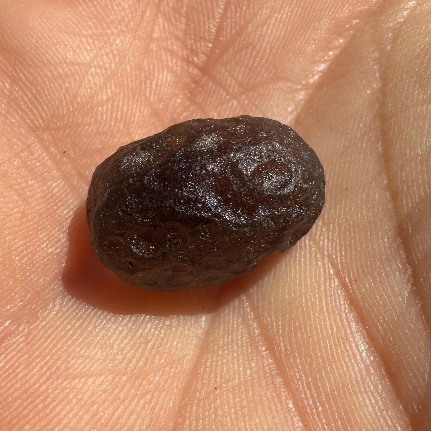 Colombianite Specimen, Beautiful and Translucent, Shamanic, Tektite, Pseudotektite, Obsidian, Healing Energy, Metaphysical, 3.0 grams