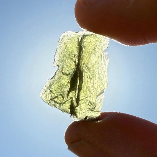 Moldavite Tektite Specimen, High Quality, Transformation, Manifestation, Reiki, Authentic Moldavite Specimen, 1.66 grams|8.3 carats