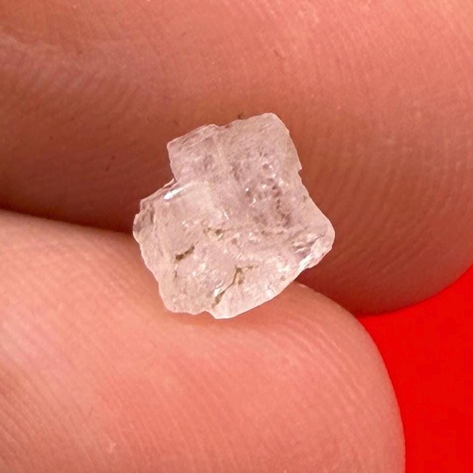 Beautiful Phenacite|Phenakite Crystal, Nigeria, Aithentic Phenacite, Meditation, Self Awakening, Nigerian Phenacite, 0.31 Grams, 1.55 Carats