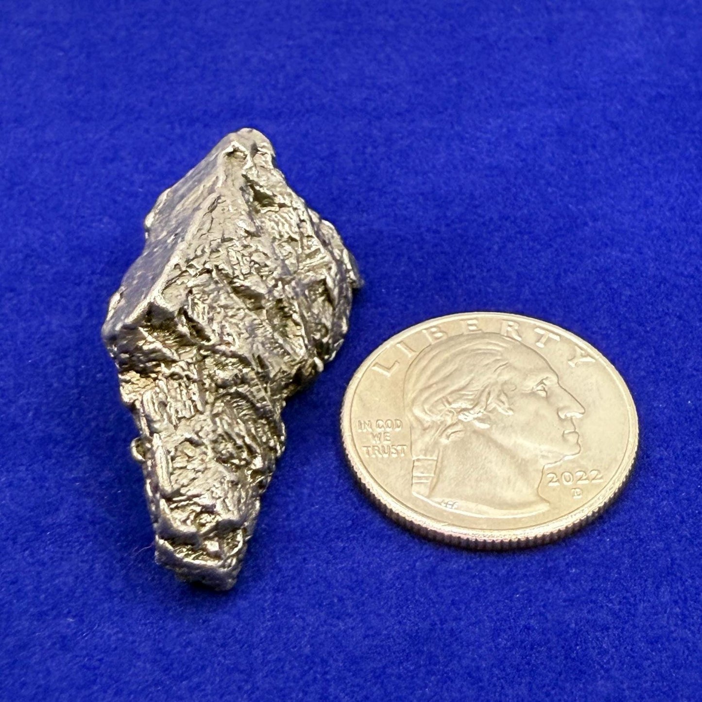 Beautiful Aletai Meteorite Specimen, 38.07 grams, COA, Meteorite Collection, Astronomy Gift, Authentic Iron Meteorite, Space Gift, Space