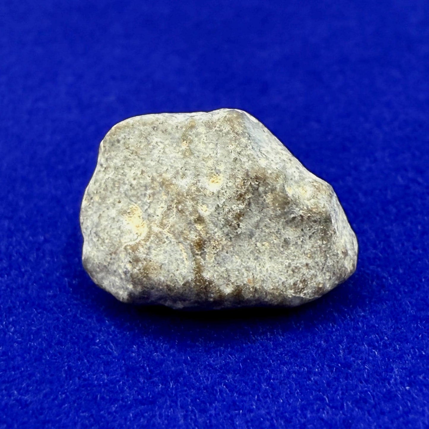 Lunar Meteorite Pendant: NWA 13974 Feldspathic Breccia, Moon Rock, Stainless Steel, 1.94 grams