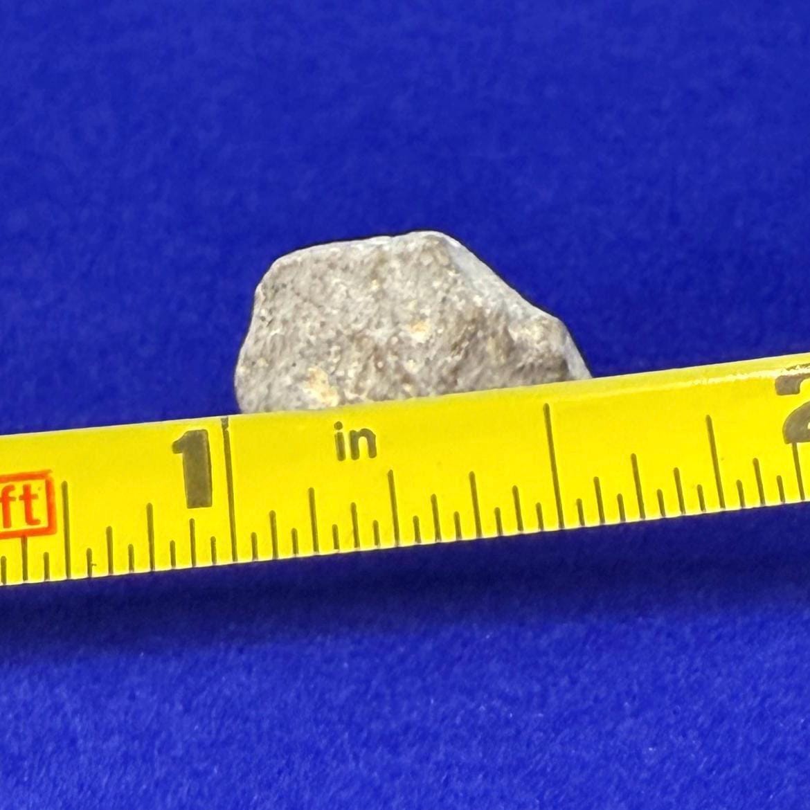 Lunar Meteorite Pendant: NWA 13974 Feldspathic Breccia, Moon Rock, Stainless Steel, 1.94 grams