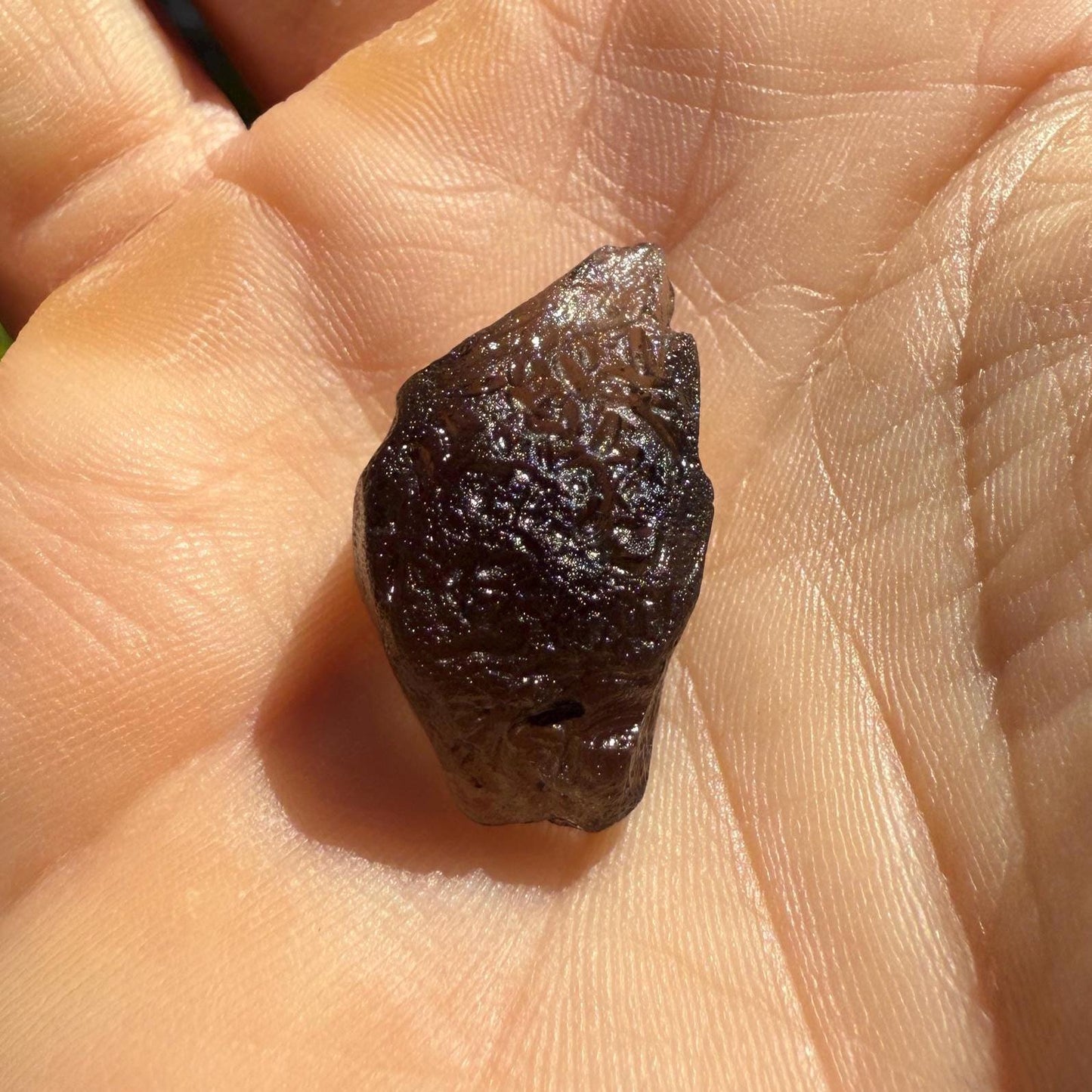Colombianite Specimen, Beautiful and Translucent, Shamanic, Tektite, Pseudotektite, Obsidian, Healing Energy, Metaphysical, 3.92 grams