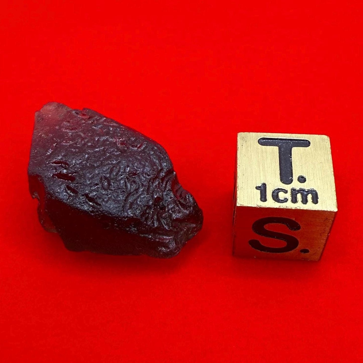 Colombianite Specimen, Beautiful and Translucent, Shamanic, Tektite, Pseudotektite, Obsidian, Healing Energy, Metaphysical, 3.92 grams