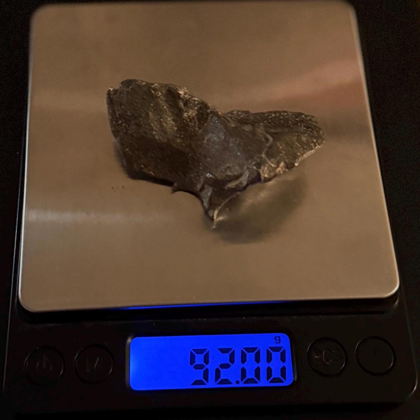 Unique Iron Meteorite Specimen Gebel Kamil, 92.00 grams, Astronomy Gift, Space Gift, Iron Meteorite, Egypt, Meteorite Collection, Space
