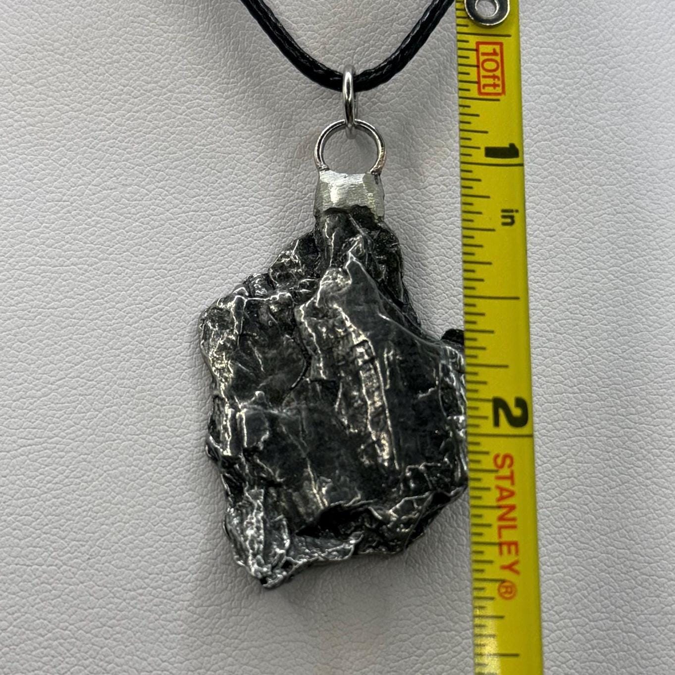 Campo del Cielo Meteorite Pendant: Iron Meteorite, Astronomy Jewelry, COA, 15.97 grams
