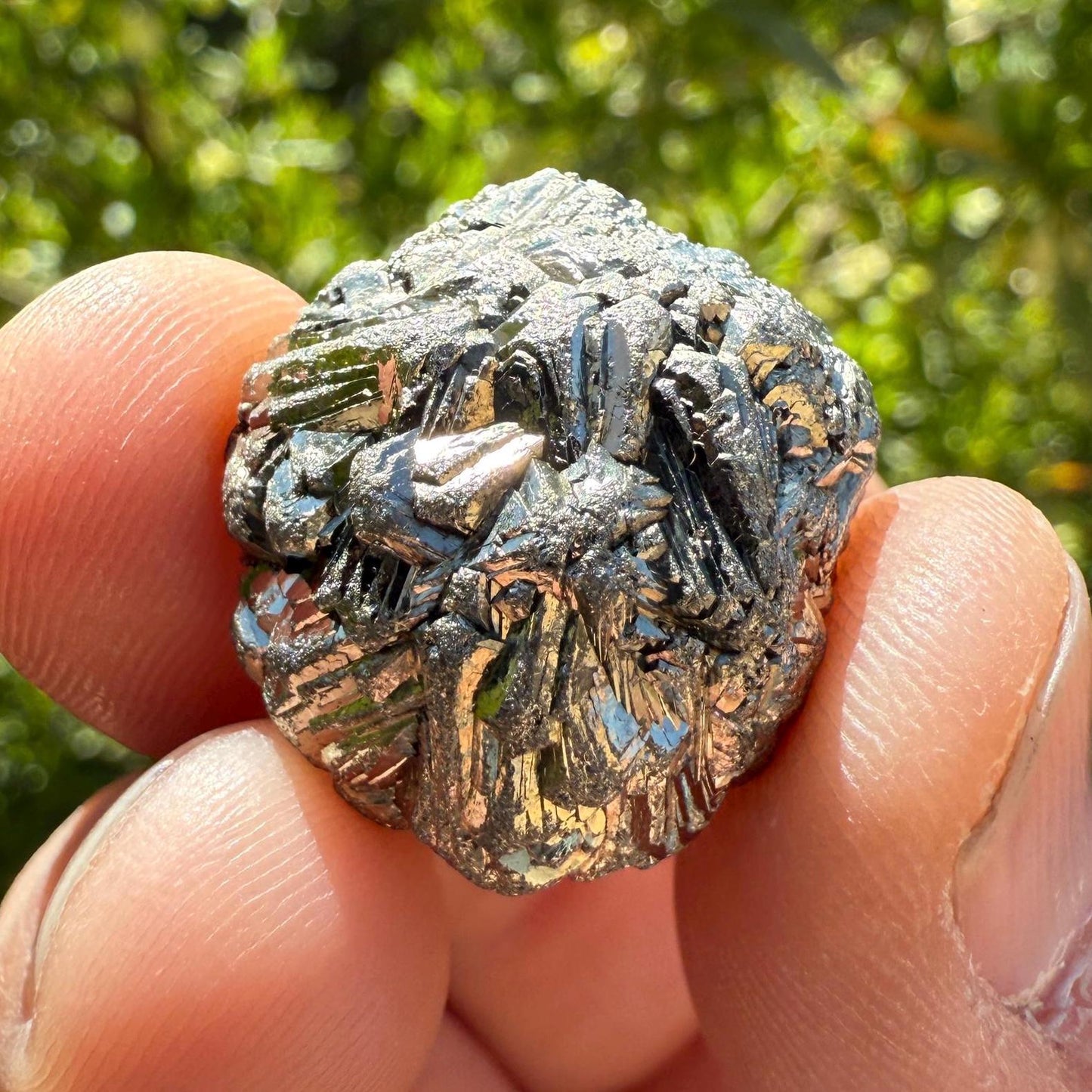 Golden Prophecy Stone, Rare and Unique, Marcasite Nodule, Crystal of Protection, Pyrite, Reiki, Rock Collection, Transformation, 24.15 grams