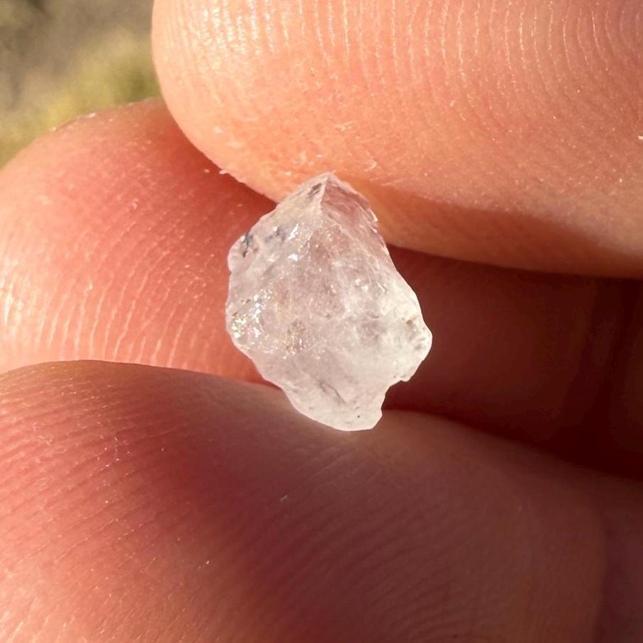 Beautiful Phenacite|Phenakite Crystal, Nigeria, Aithentic Phenacite, Meditation, Self Awakening, Nigerian Phenacite, 0.33 Grams, 1.65 Carats