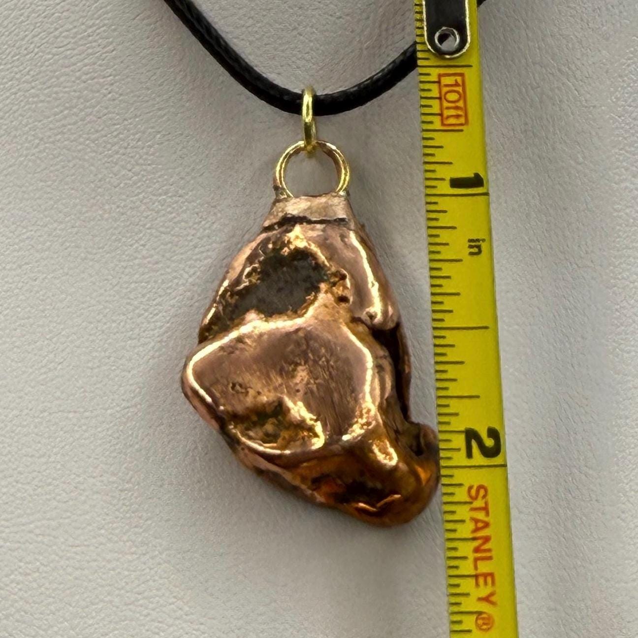 Copper Nugget Pendant, Copper Pendant, Michigan Copper, Michigan Float Copper, Handmade Pendant, Michigan Gift, Copper Jewelry, 20.41 grams