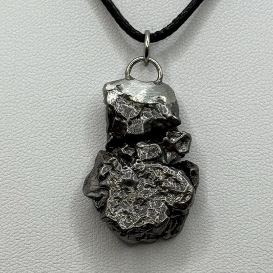 Campo del Cielo Meteorite Pendant, Astronomy Gift, Meteorite Jewelry, Iron Meteorite, Meteorite Pendant, COA, Astronomy Gift, 20.60 Grams