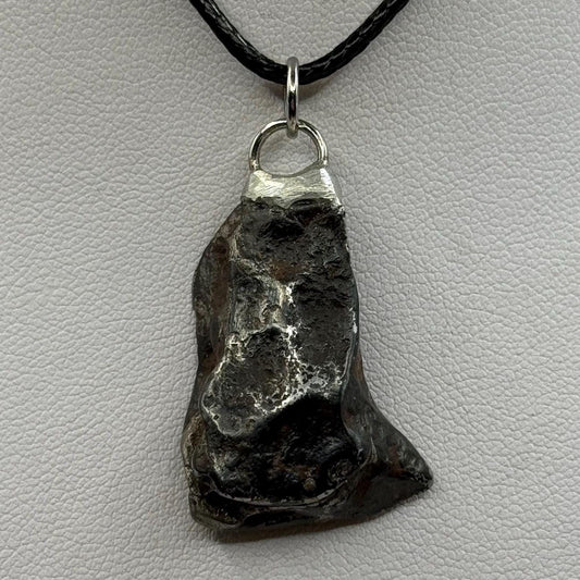 Agoudal Meteorite Pendant, Agoudal, Astronomy Gift, Space Gift, Iron Meteorite, Handmade Pendant, Authentic Iron Meteorite, 13.65 Grams