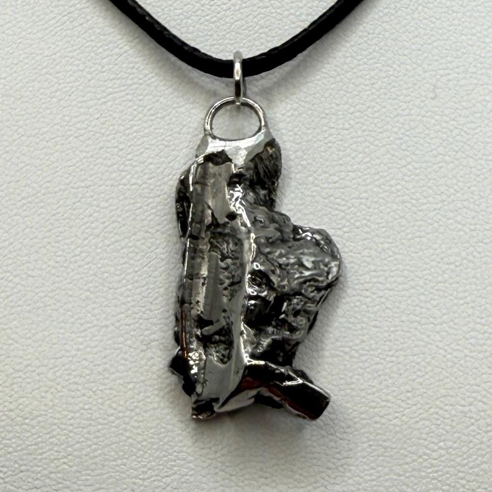 Beautiful Aletai Meteorite Pendant, 11.95 grams, Astronomy Gift, Authentic Meteorite, Meteorite Jewelry, Meteorite Pendant, COA, Space Gift