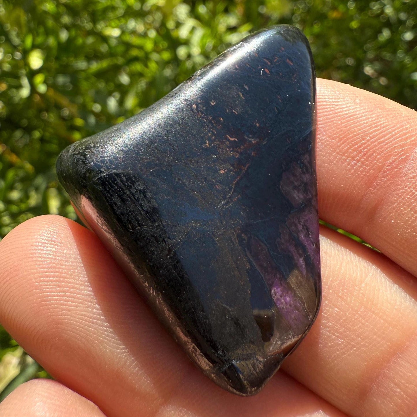 Sugalite Specimen, Polished Sugalite, Rare Sugalite, Inner Peace, South African, Reiki Energy Work, Authentic Sugalite, 18.34 grams