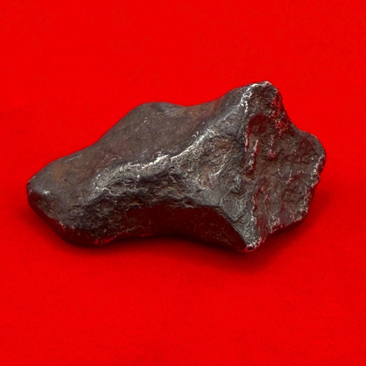 Agoudal Iron Meteorite, Space Gift, Authentic Meteorite, Astronomy Gift, Space Rock with Regmaglypts, Rare and Unique Collectible, 12.47g