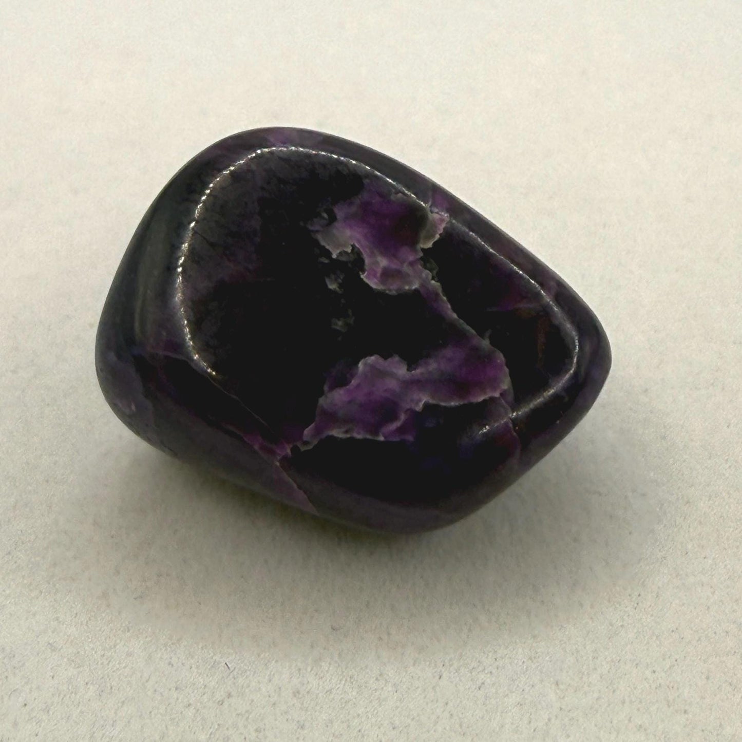 Sugalite Specimen, Polished Sugalite, Rare Sugalite, Inner Peace, South African, Reiki Energy Work, Authentic Sugalite, 5.47 grams