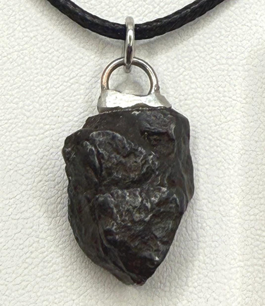 Canyon Diablo Meteorite Pendant 17.34 grams, Arizona Meteorite, Authentic Meteorite, Astronomy Gift, Space Gift, Iron Meteorite