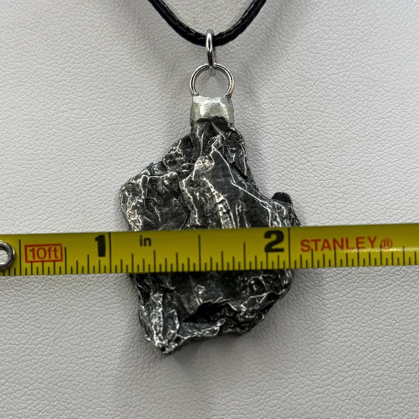 Campo del Cielo Meteorite Pendant: Iron Meteorite, Astronomy Jewelry, COA, 15.97 grams