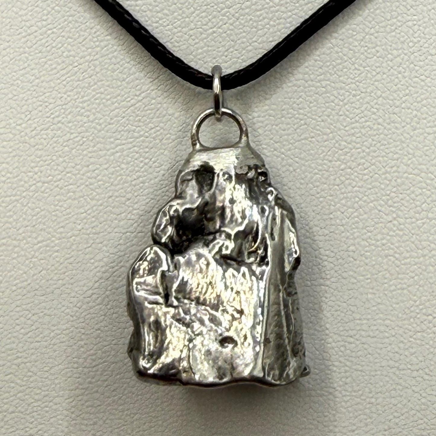 Beautiful Aletai Meteorite Pendant, 23.99 grams, Astronomy Gift, Authentic Meteorite, Meteorite Jewelry, Meteorite Pendant, COA, Space Gift