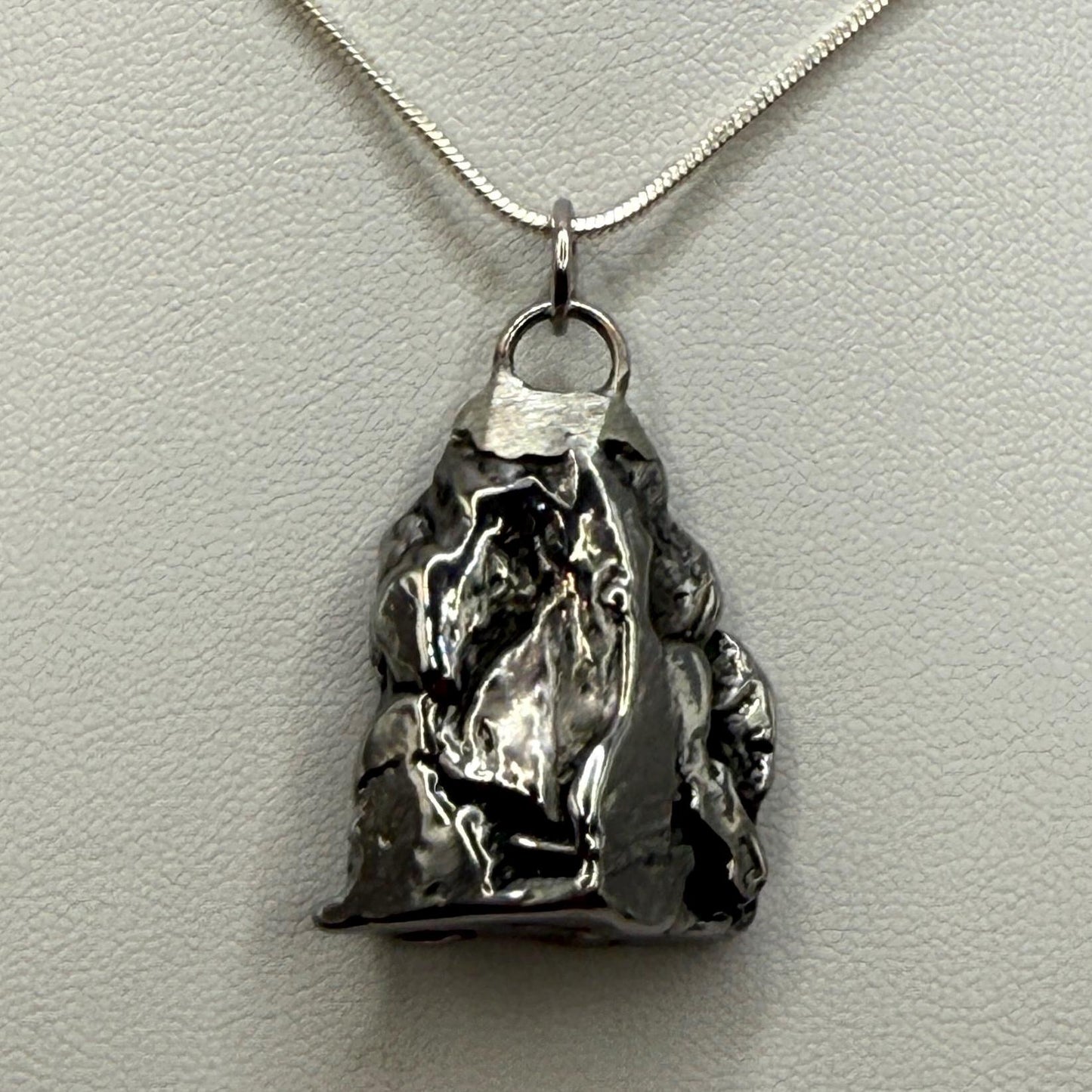 Beautiful Aletai Meteorite Pendant, 23.99 grams, Astronomy Gift, Authentic Meteorite, Meteorite Jewelry, Meteorite Pendant, COA, Space Gift
