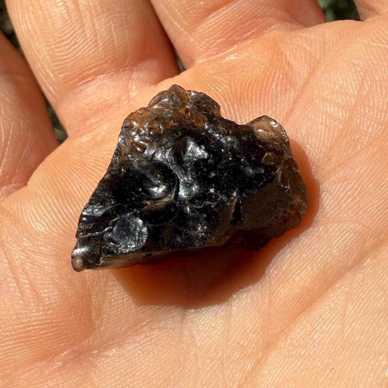 Darwin Glass, Darwinite, Tektite, Grounding, Manifestation Talisman, Impactite from Tasmania, Astronomy Gift, Tektite Collection, 3.68 grams