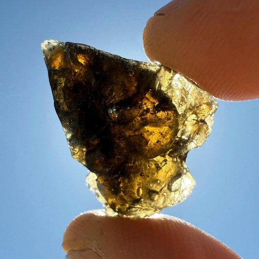 Darwin Glass, Darwinite, Tektite, Grounding, Manifestation Talisman, Impactite from Tasmania, Astronomy Gift, Tektite Collection, 3.68 grams