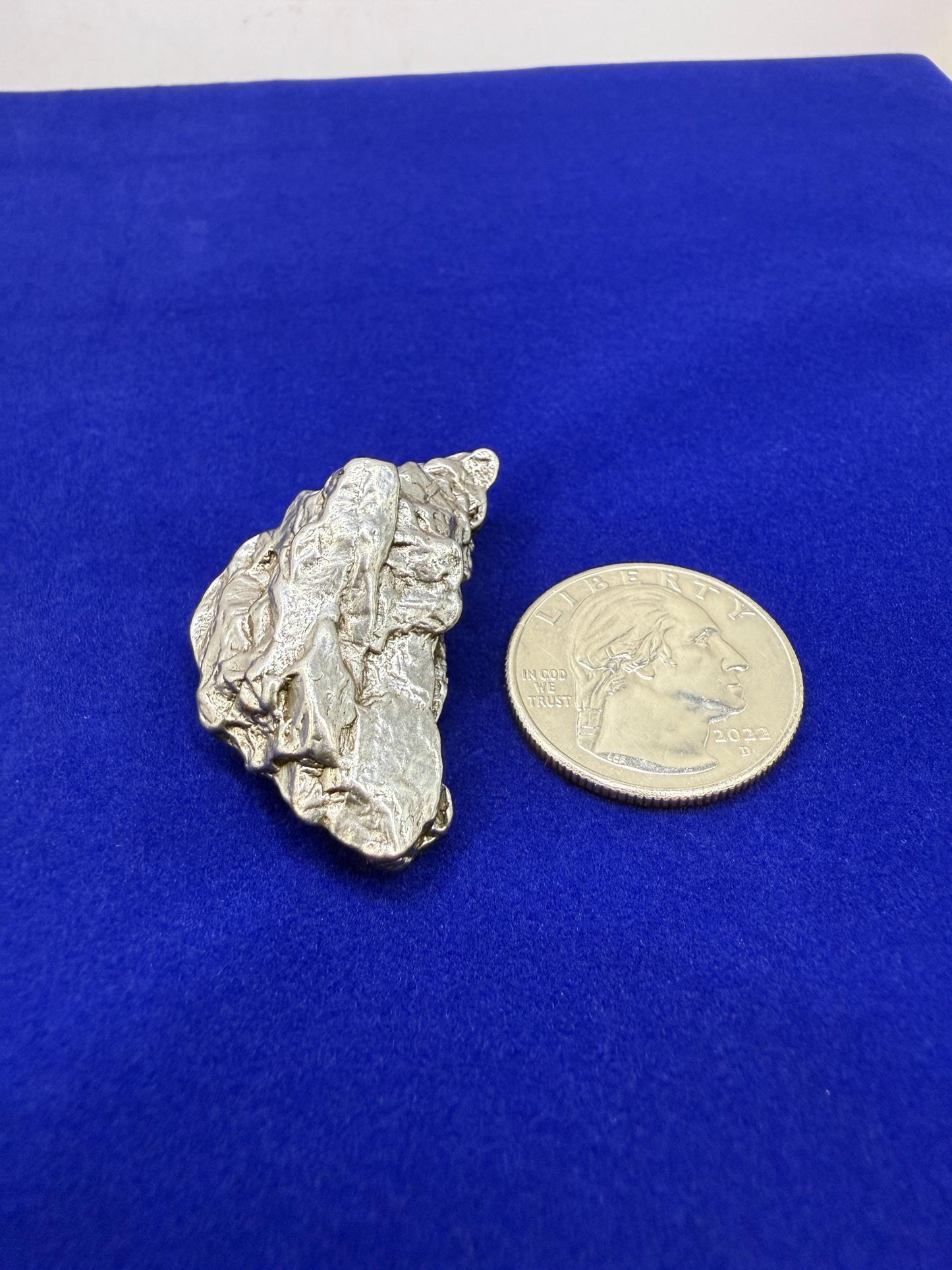 Meteorite Specimen Campo del Cielo 32.81 grams, Crescent Shape, Astronomy Gift, Space Gift, Iron Paperweight, COA, Iron Meteorite, Meteorite