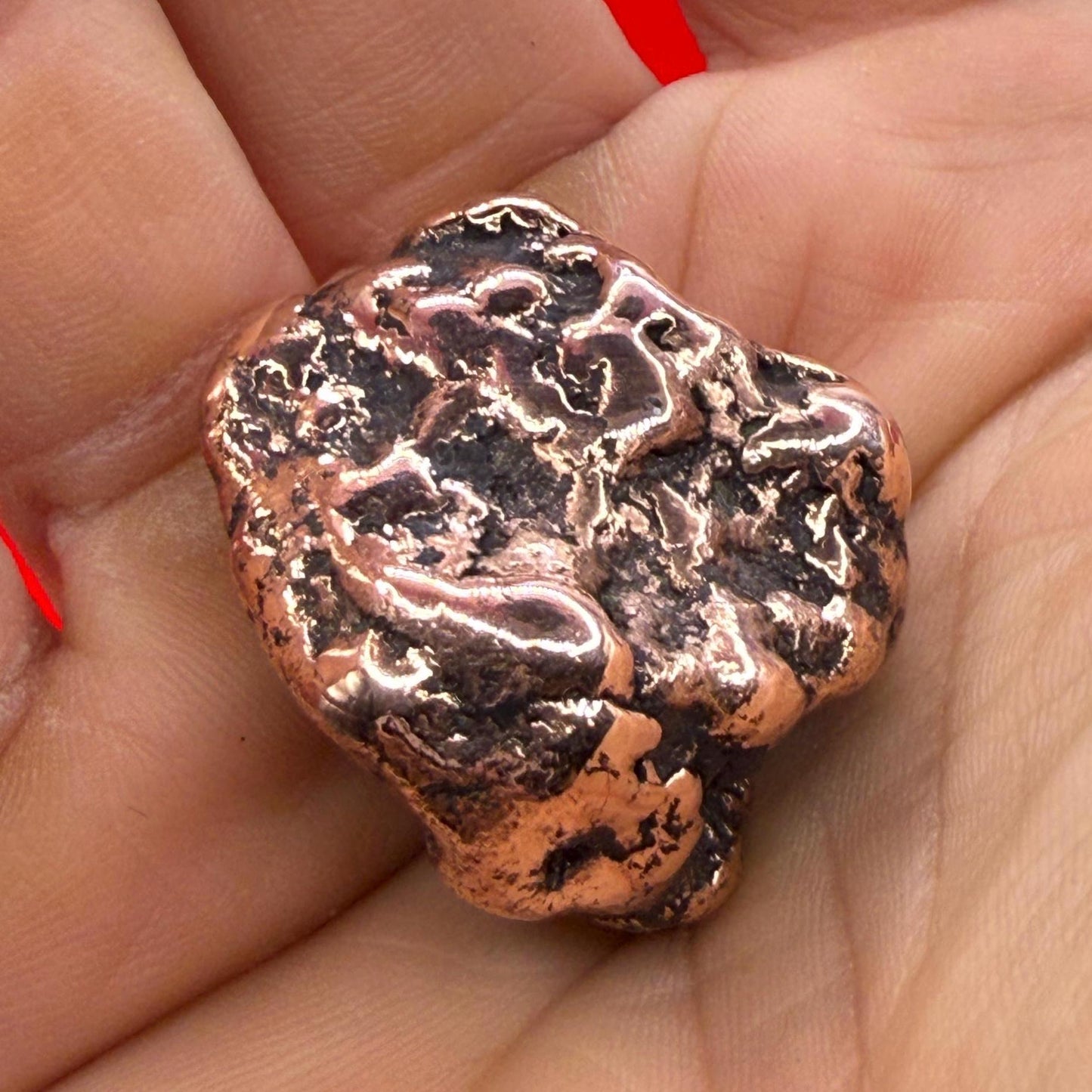 Michigan Native Float Copper, Keweenaw Float Copper, Natural Form, Arthritis, Float Copper, Michigan, Energy Grounding, Michigan, 36.72