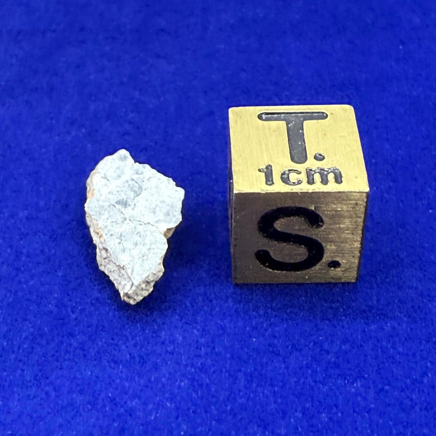 Gadamis 003 Moon/Lunar Meteorite Slice, Authentic Lunar Meteorite,Apollo Lunar, Moon Meteorite, Meteorite Collection, Moon Slice, 0.51 grams