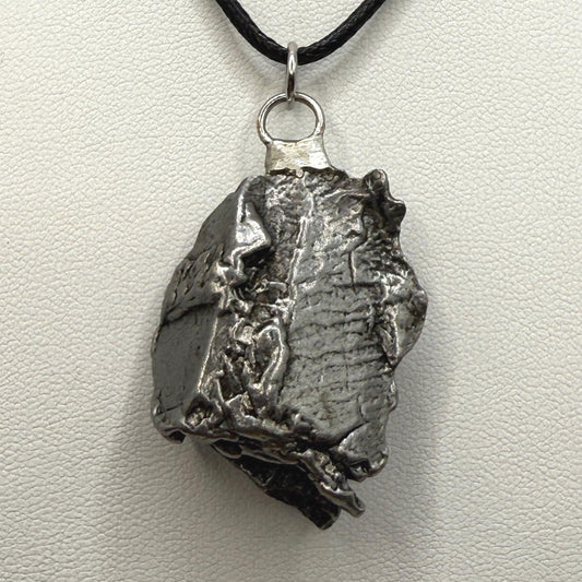 Beautiful Aletai Meteorite Pendant, 31.00 grams, Astronomy Gift, Authentic Meteorite, Meteorite Jewelry, Meteorite Pendant, COA, Space Gift