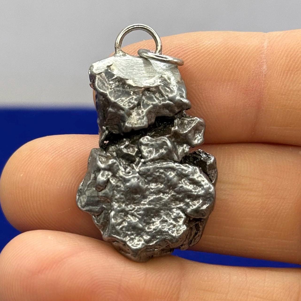 Campo del Cielo Meteorite Pendant, Astronomy Gift, Meteorite Jewelry, Iron Meteorite, Meteorite Pendant, COA, Astronomy Gift, 20.60 Grams