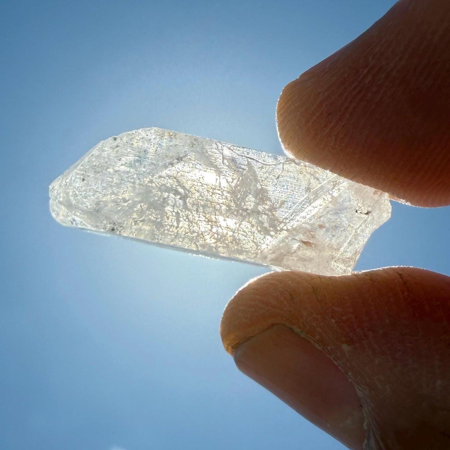 Top Quality Danburite Crystal, Grade A Mexican Danburite, Reiki, Synergy Twelve, Crystal Collection, Chakras, Crystals, 2.48g/12.4ct