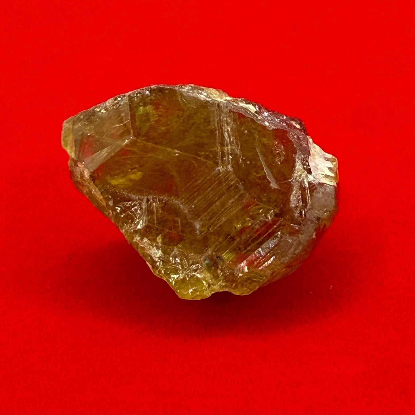 Sphene, Titanite, Golden Brown Sphene, Madagascar, Crystal Collection, Willpower, Mental Clarity, Reiki, Solar Plexus, 4.74 grams