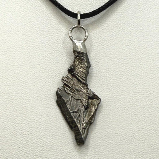 Beautiful Aletai Meteorite Pendant, 4.49 grams, Astronomy Gift, Authentic Meteorite, Meteorite Jewelry, Meteorite Pendant, COA, Space Gift