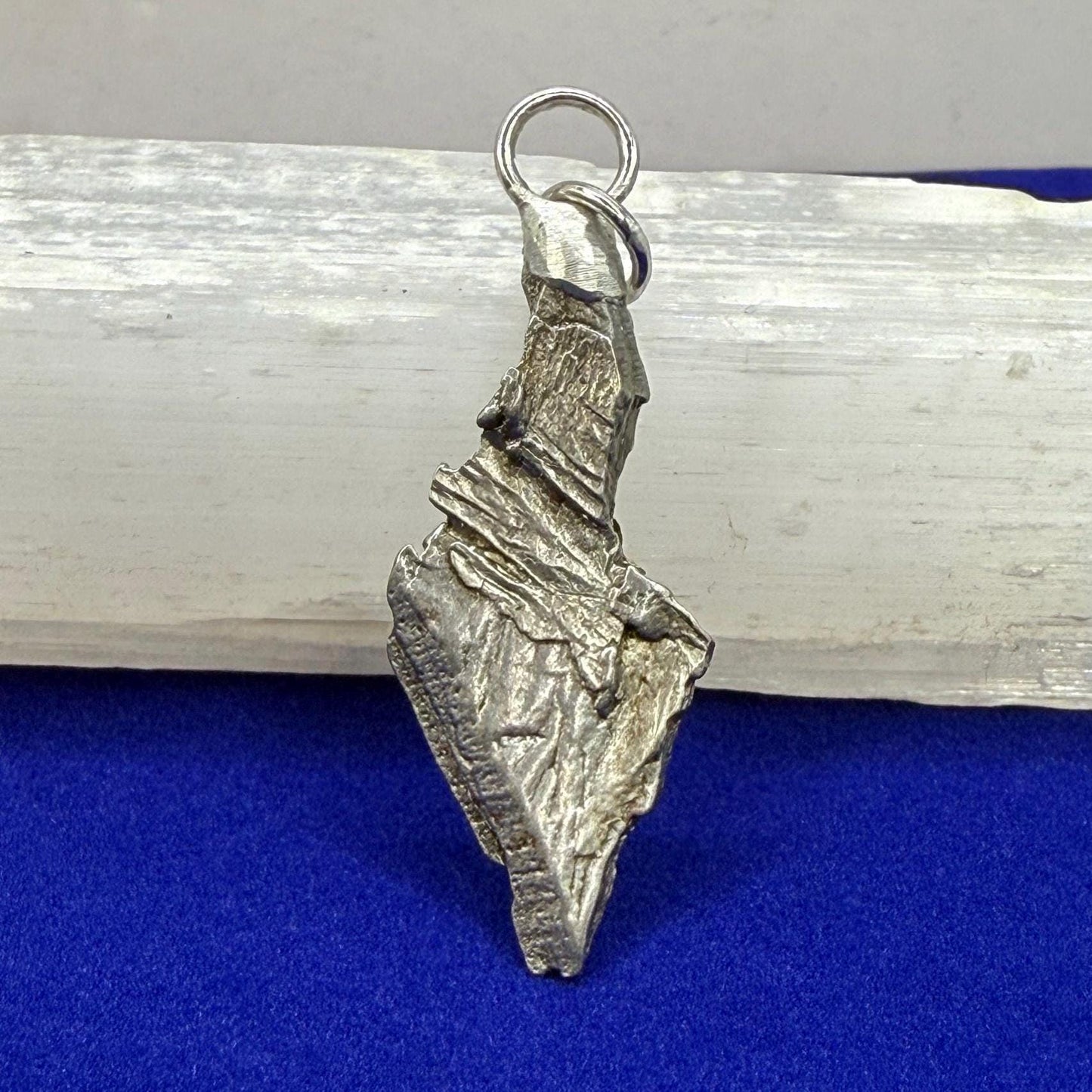 Beautiful Aletai Meteorite Pendant, 4.49 grams, Astronomy Gift, Authentic Meteorite, Meteorite Jewelry, Meteorite Pendant, COA, Space Gift