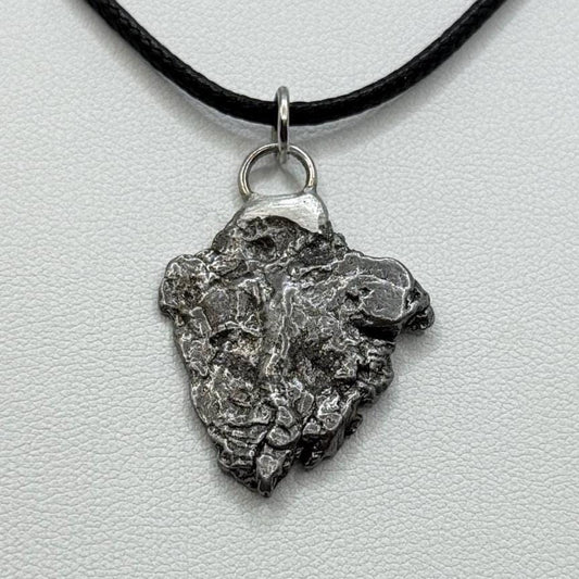 Beautiful Aletai Meteorite Pendant, 5.95 grams, Astronomy Gift, Authentic Meteorite, Meteorite Jewelry, Meteorite Pendant, COA, Space Gift