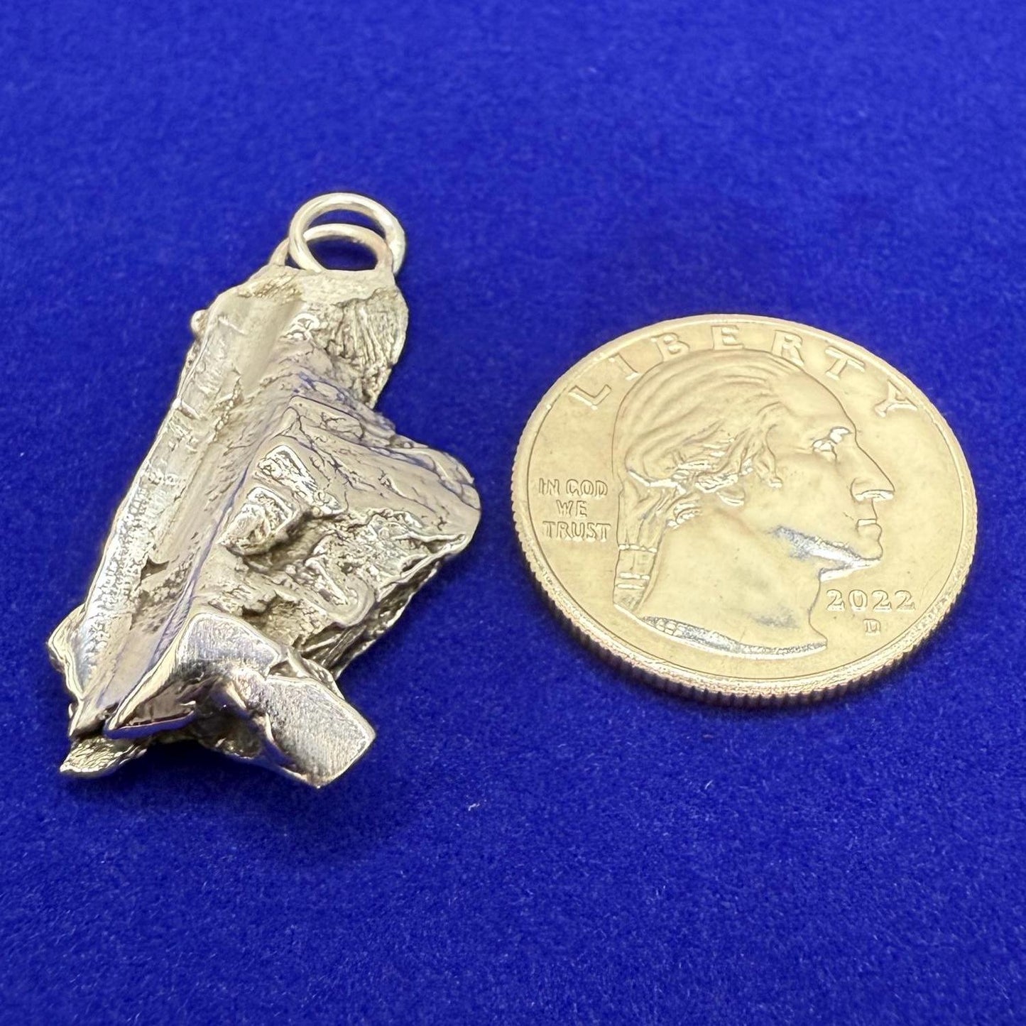 Beautiful Aletai Meteorite Pendant, 11.95 grams, Astronomy Gift, Authentic Meteorite, Meteorite Jewelry, Meteorite Pendant, COA, Space Gift