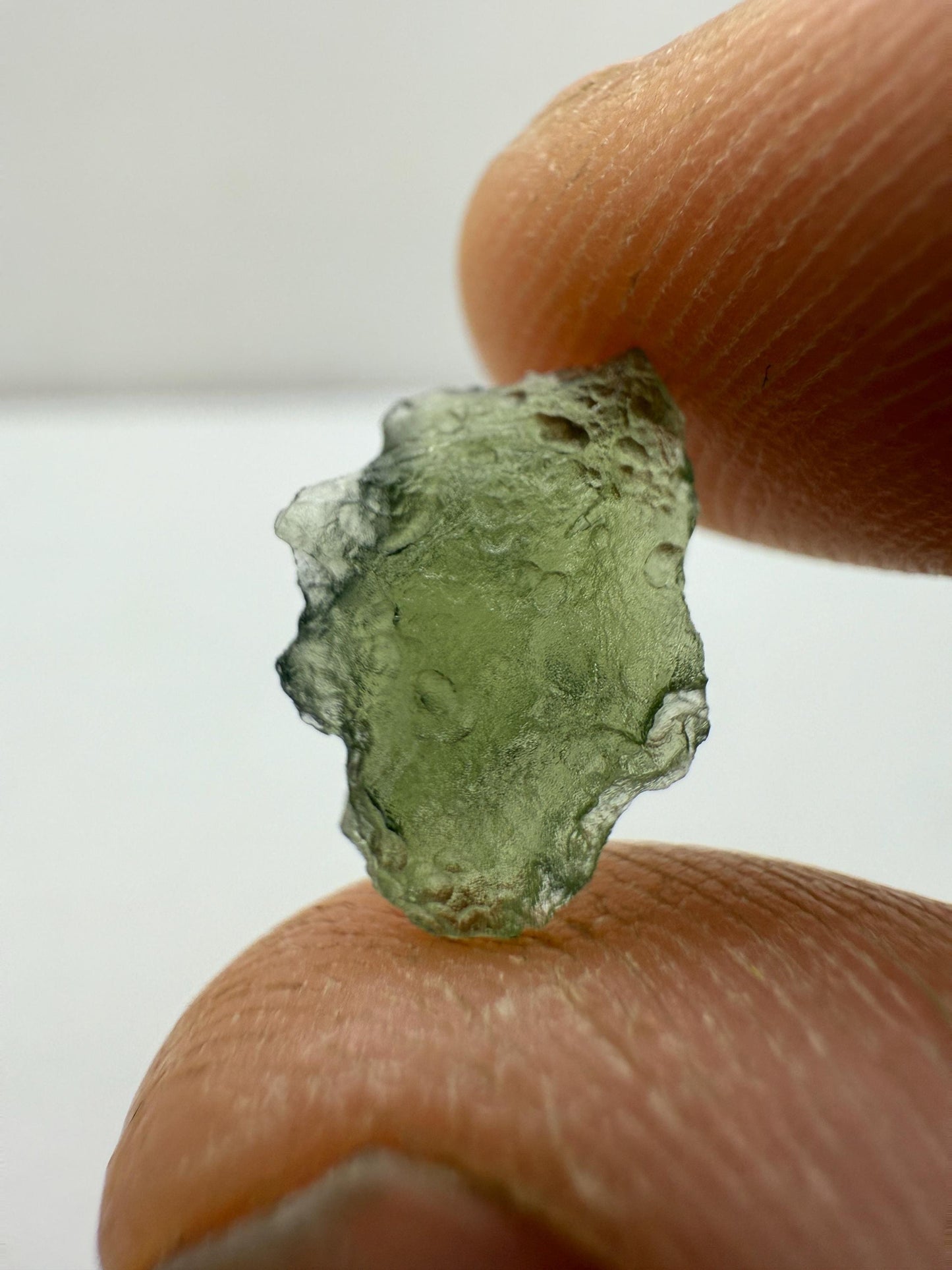 Moldavite Tektite Specimen, High Quality, Transformation, Manifestation, Reiki, Athentic, Moldavite Crystal, 0.42 grams|2.1 carats