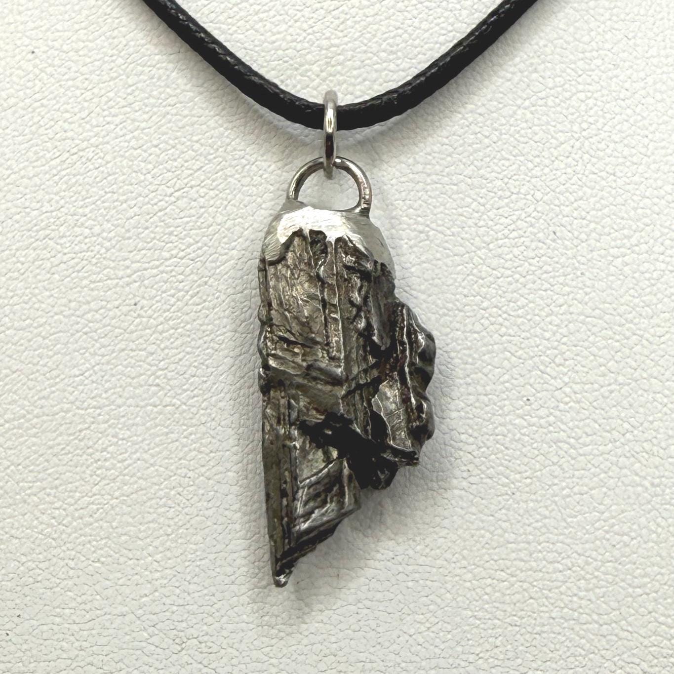 Beautiful Aletai Meteorite Pendant, 6.56 grams, Astronomy Gift, Authentic Meteorite, Meteorite Jewelry, Meteorite Pendant, COA, Space Gift