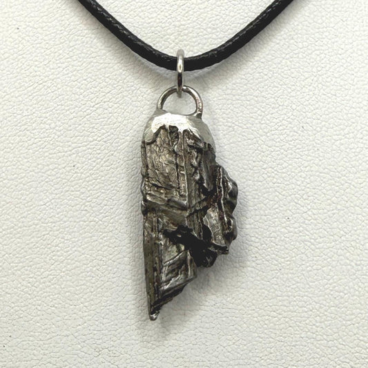Beautiful Aletai Meteorite Pendant, 6.56 grams, Astronomy Gift, Authentic Meteorite, Meteorite Jewelry, Meteorite Pendant, COA, Space Gift