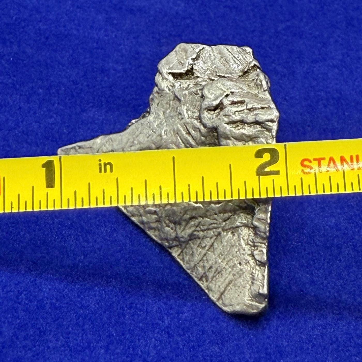 Beautiful Aletai Meteorite Specimen, 36.93 grams, COA, Meteorite Collection, Astronomy Gift, Authentic Iron Meteorite, Space Gift, Space