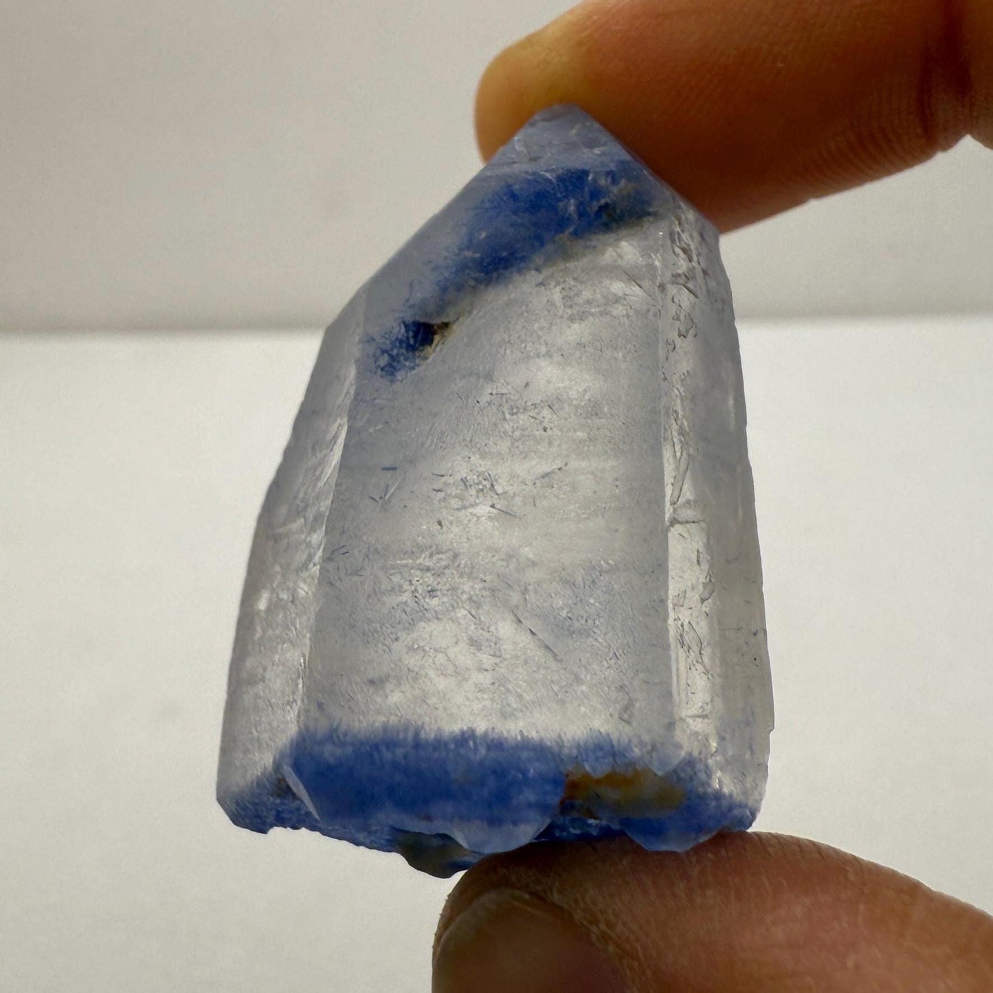 Rare Blue Dumortierite Crystal from Bahia, Brazil, Terminated– 31.00g/155ct, Gemstone for Collectors, Meditation, Reiki, Healing Decor