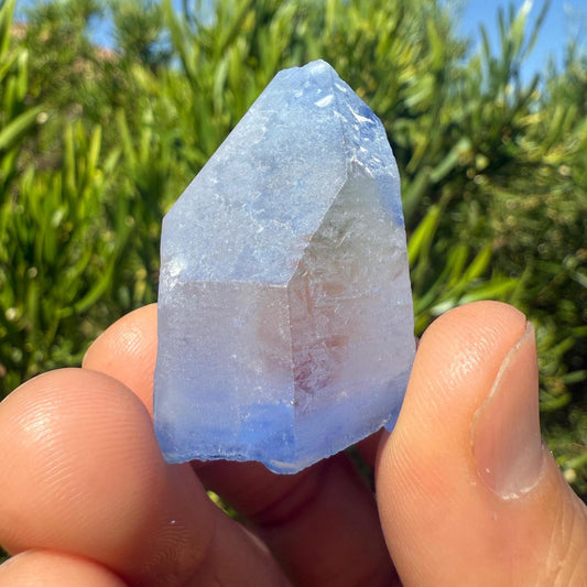 Rare Blue Dumortierite Crystal from Bahia, Brazil, Terminated– 31.00g/155ct, Gemstone for Collectors, Meditation, Reiki, Healing Decor