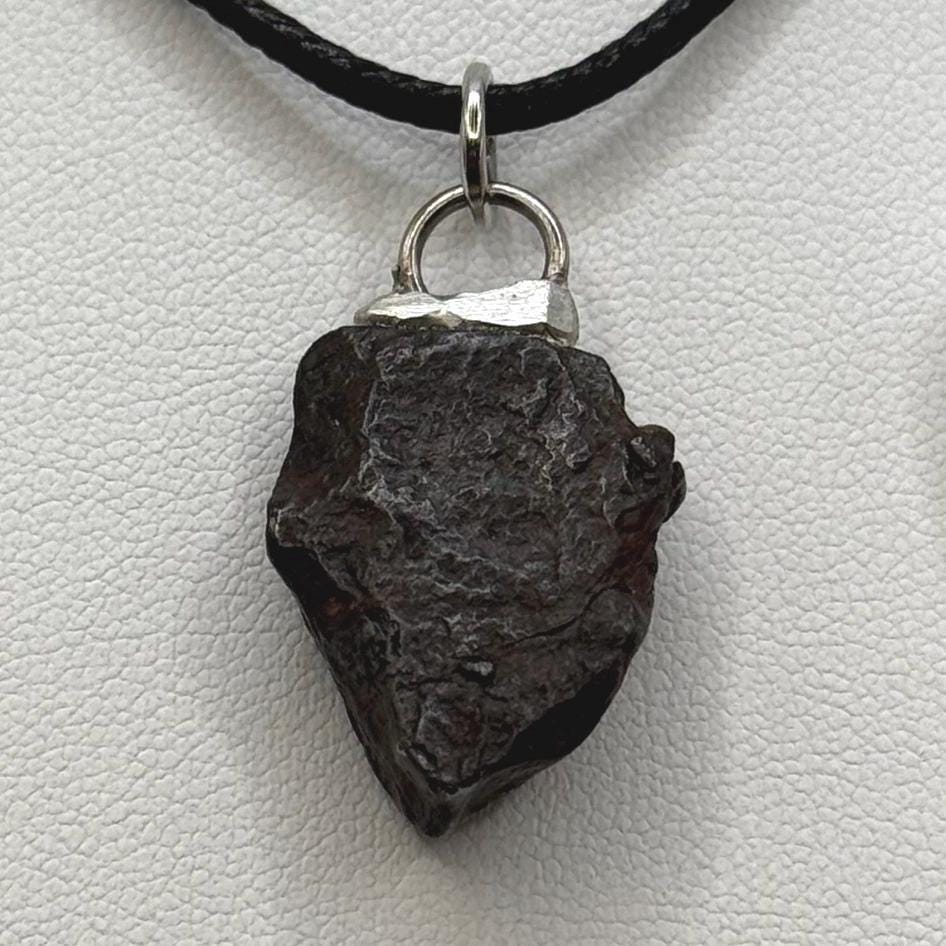 Canyon Diablo Meteorite Pendant 17.34 grams, Arizona Meteorite, Authentic Meteorite, Astronomy Gift, Space Gift, Iron Meteorite