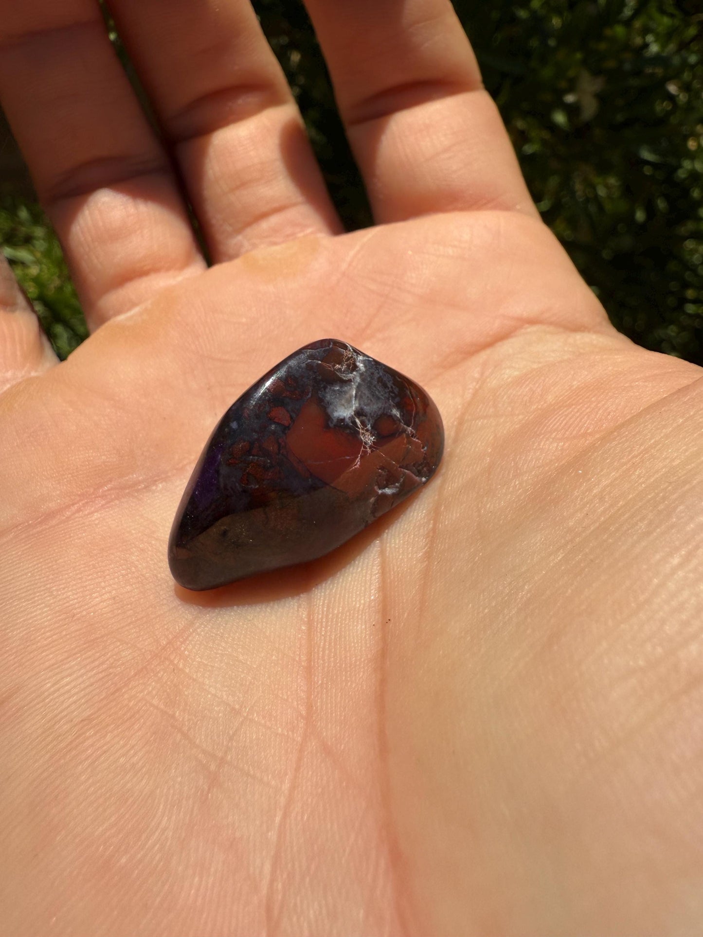 Sugalite Specimen, Polished Sugalite, Rare Sugalite, Inner Peace, South African, Reiki Energy Work, Authentic Sugalite, 10.99 grams