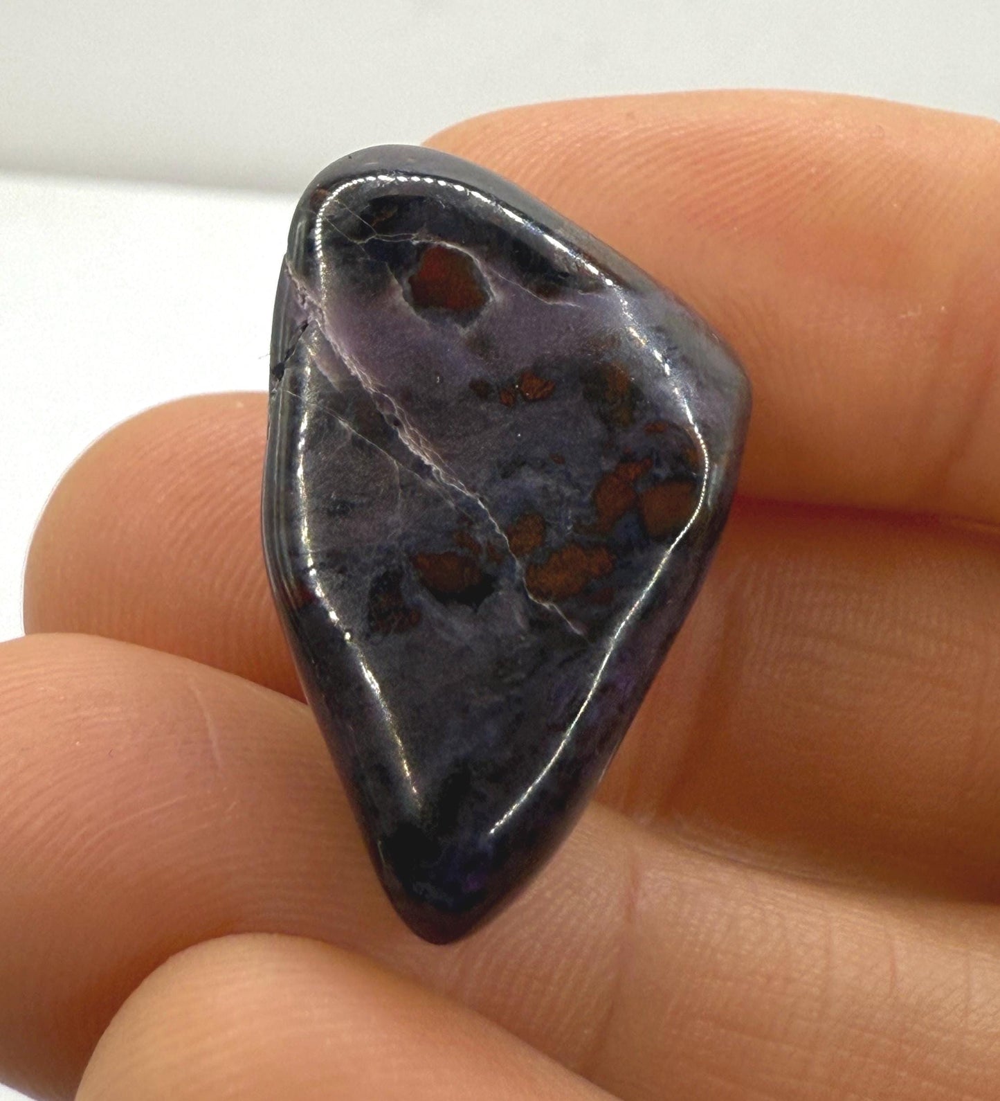 Sugalite Specimen, Polished Sugalite, Rare Sugalite, Inner Peace, South African, Reiki Energy Work, Authentic Sugalite, 10.99 grams
