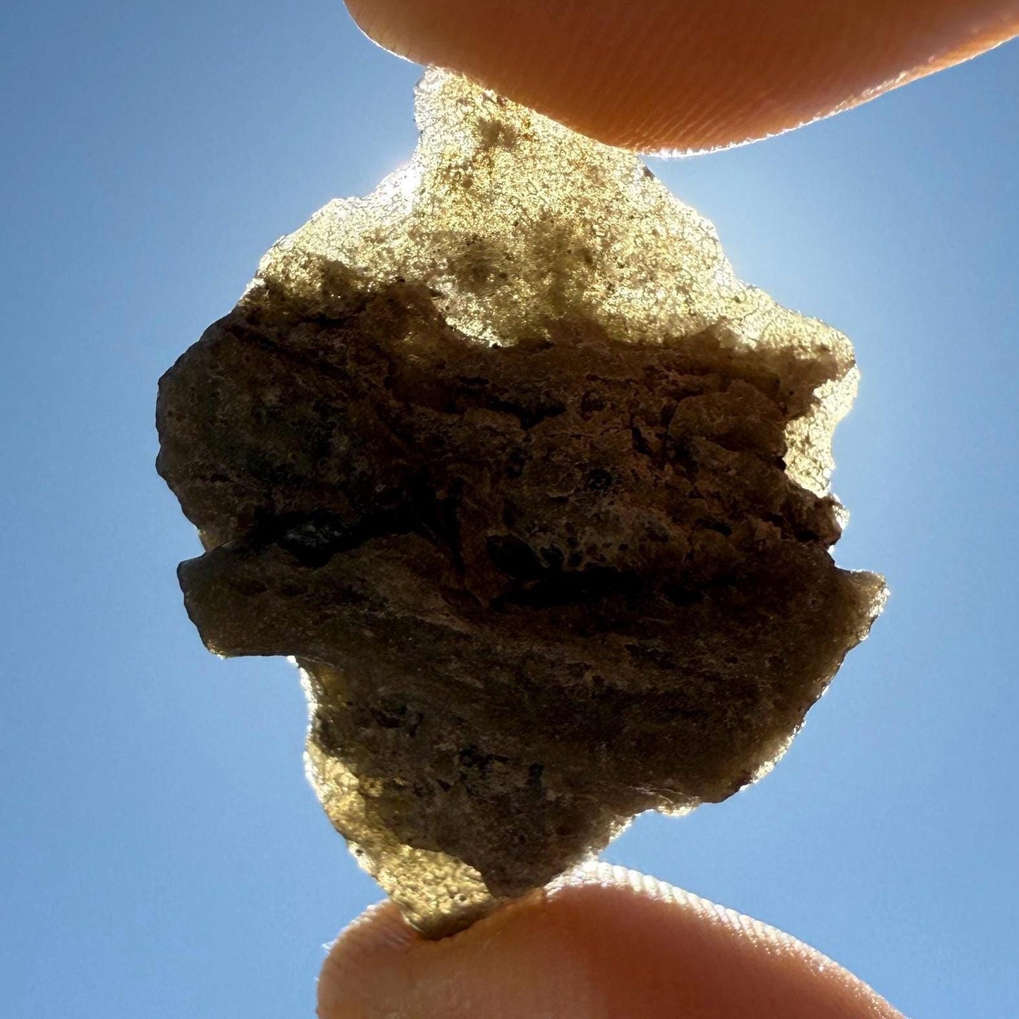Darwin Glass, Darwinite, Tektite, Grounding, Manifestation Talisman, Impactite from Tasmania, Astronomy Gift, Tektite Collection, 4.0 grams