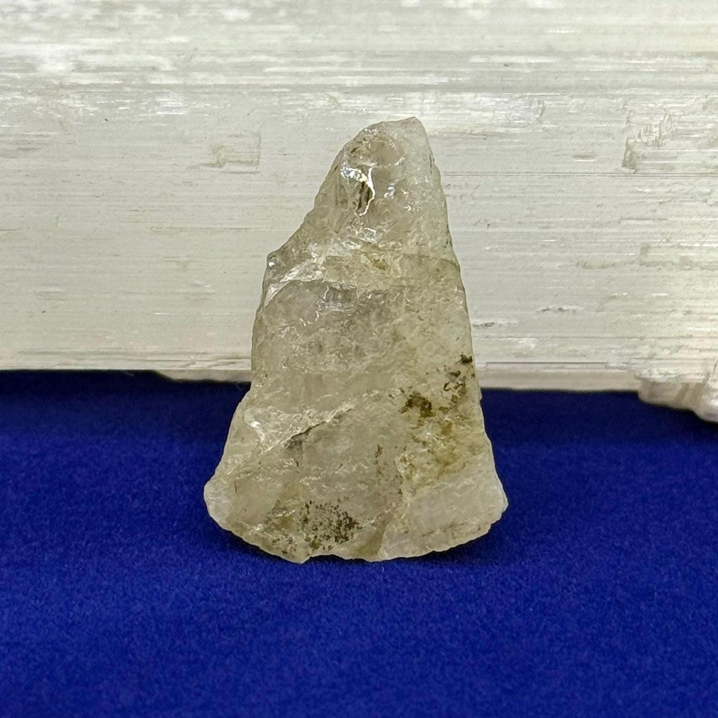 Brazilian Phenacite Crystal: Rare Rainbow Gemstone, 7.74g/38.7ct